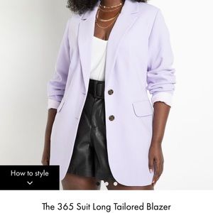 Eloquii The 365 Suit Long Tailored Blazer